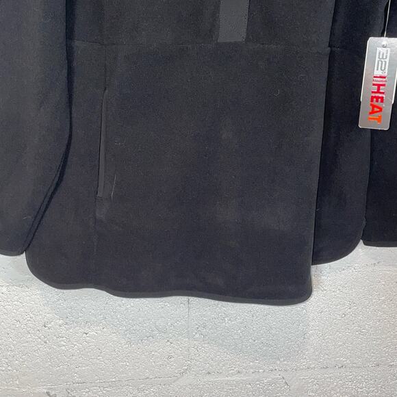 32° Degrees Women's Fleece Half-Snap Top - Black XL - Picture 5 of 8